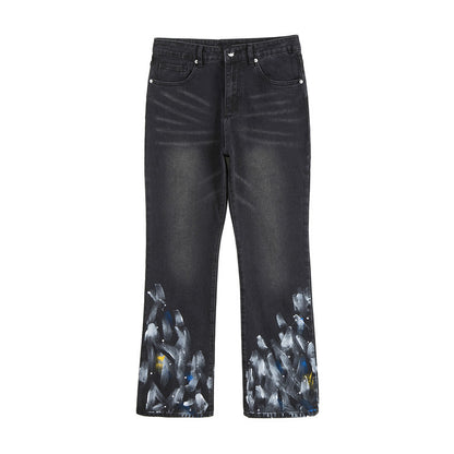 Night Splash Flare Jeans