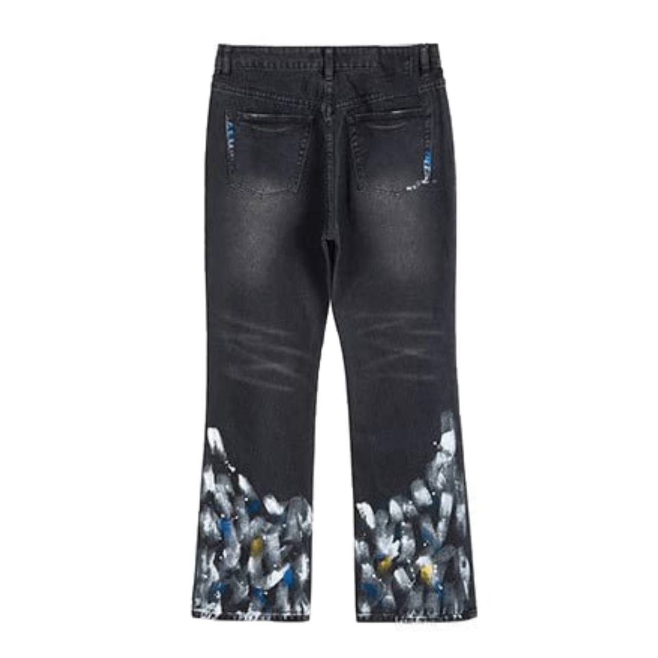 Night Splash Flare Jeans