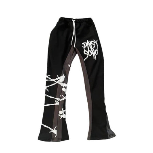 Black DaisySoho Sweatpants