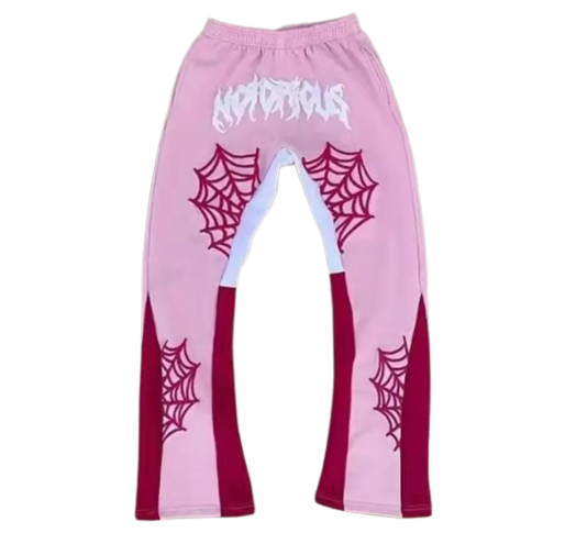 Pink Spider Trackpants