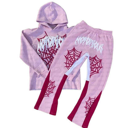 Pink Spider Trackpants